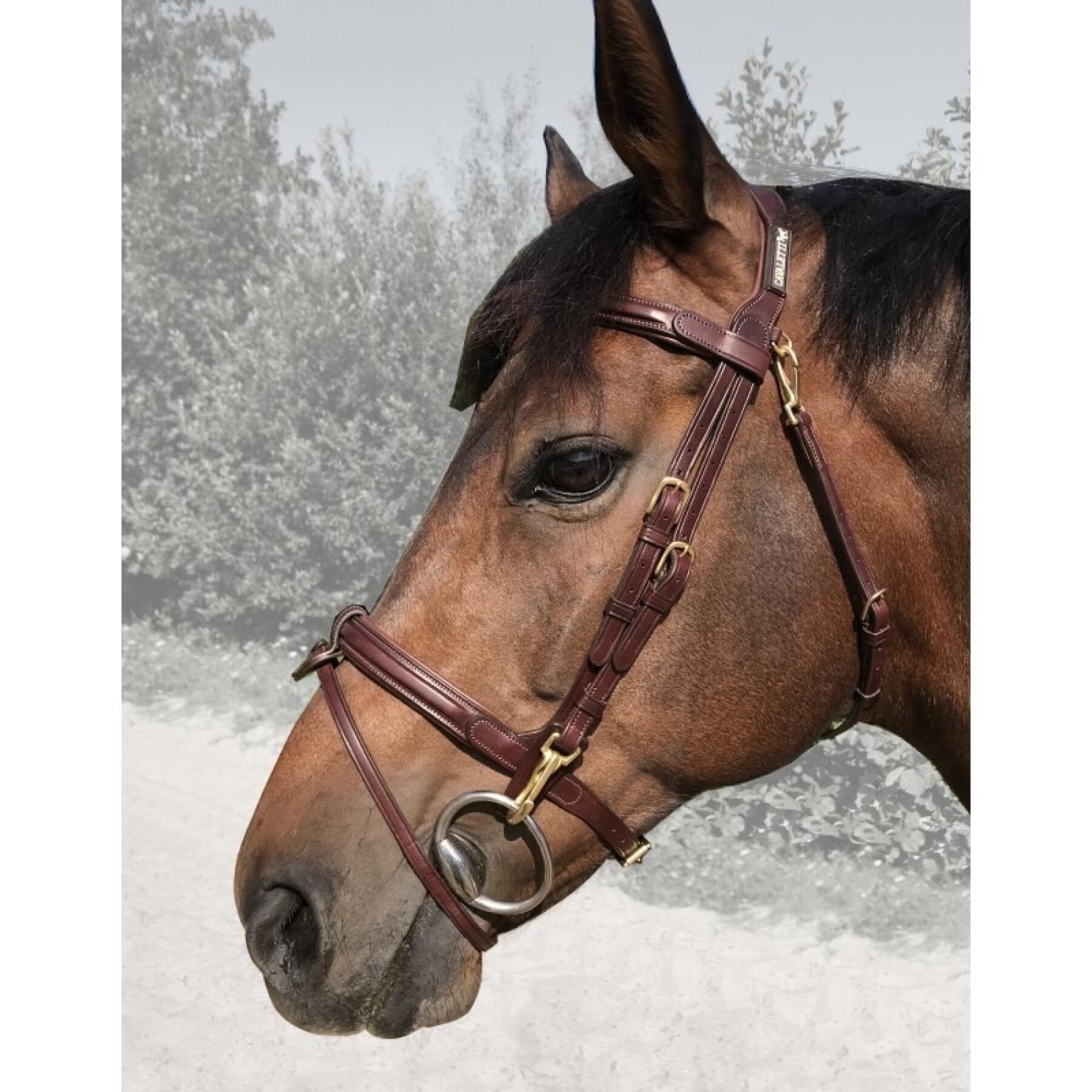 Snaffle bridles with removable noseband Cavaletti Easy