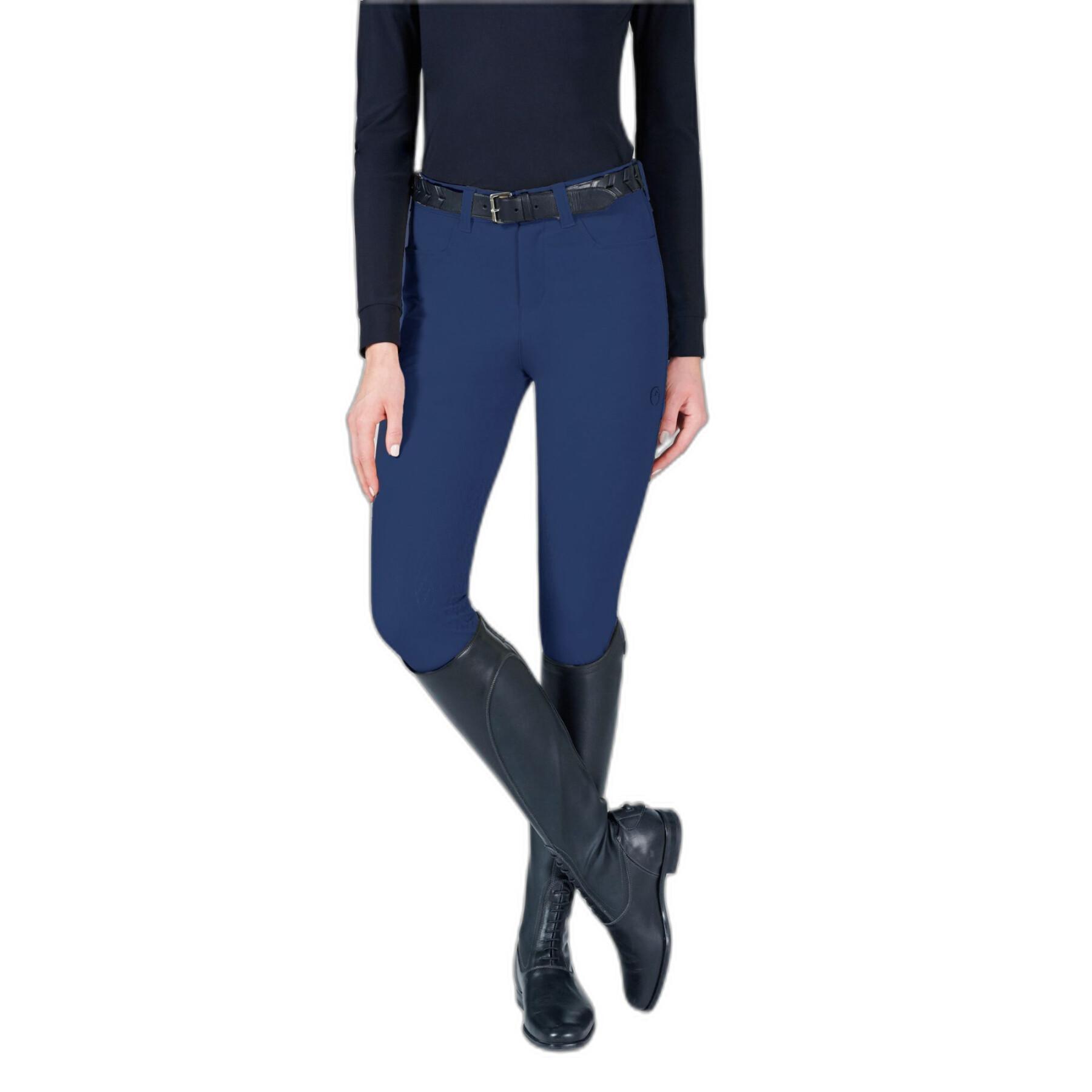 Equestly Lux GripTEQ Riding Pants Navy  Equestrian Team Apparel