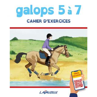 Workbook galop 5 to 7 with videos Lavauzelle