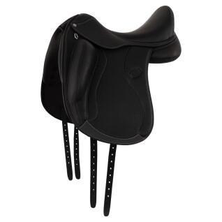 Leather dressage saddle for horses Acavallo Raffaello