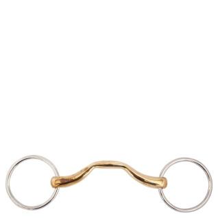 Straight bit for high-bow horses BR Equitation Equitation Soft Contact