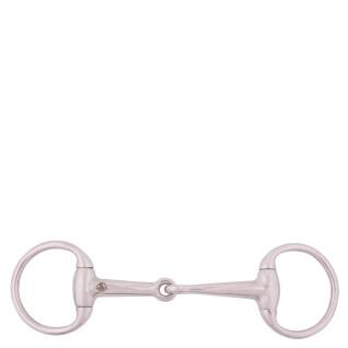 Solid stainless steel olive bit for double-breasted horses BR Equitation