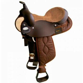 Leather and cordura saddle Brad Ren's Western