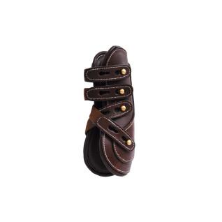 Leather horse gaiters with buttons Chetak