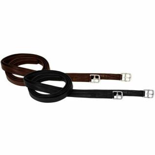 Inextensible Stirrup Leathers with sewn-in buckle Daslö