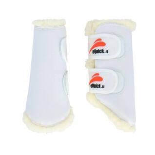 Front horse gaiters eQuick Etraining fluffy