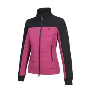 Women's riding softshell jacket Equiline Nabel Cyclamen