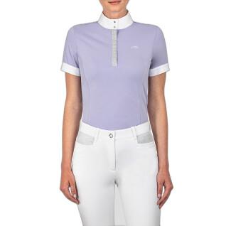 Women's riding competition polo shirt Equiline Gardug