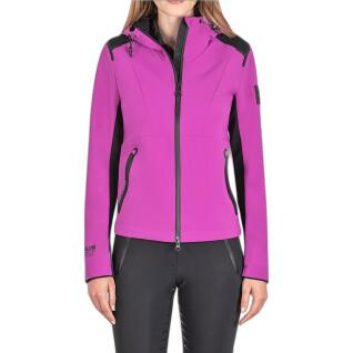 Women's riding softshell jacket Equiline Charnettec