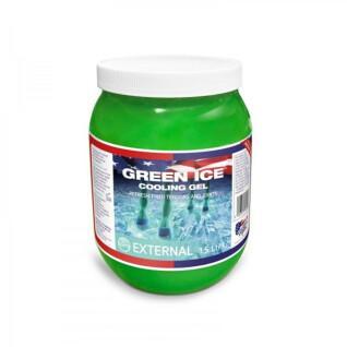 Refreshing gel for horses Equine America green ice 1,5 l