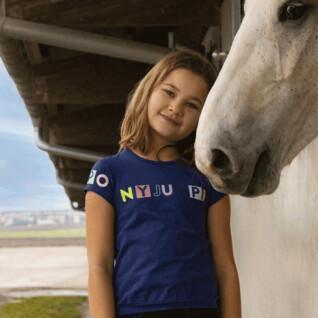 Girl's T-shirt Equithème Icance