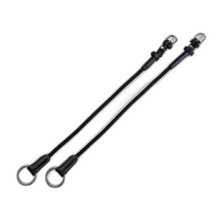 Pair of leather and rope lift posts Eric Thomas Pro