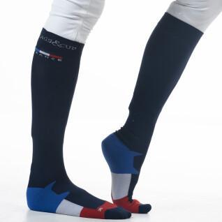 Children's riding socks Flags&Cup France Collection