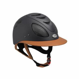 Riding helmet leather woman GPA First 2X