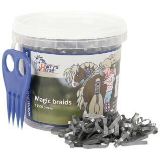 Elastic bandage for horses Harry's Horse Magic braids, pot