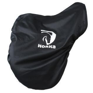 Horse saddle cover with logo's Horka