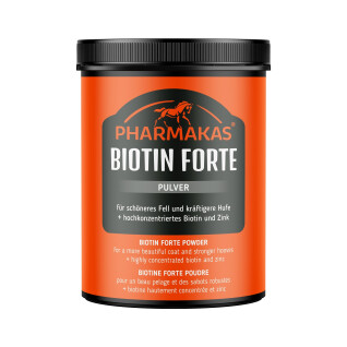 Beauty food supplement for horses in powder form Horka Biotin