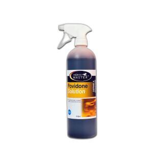 Antiseptic solution cleans and disinfects Horse Master Povidone