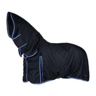 Lightweight outdoor horse blanket with neck cover Horze Glasgow