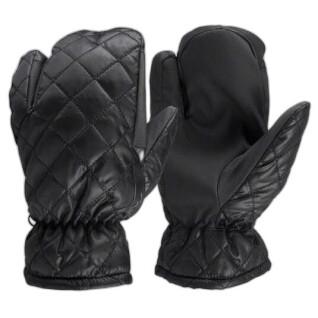 Winter riding gloves with 3 stitched fingers Horze