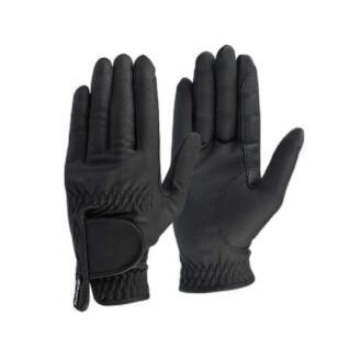 Riding gloves synthetic leather Horze Eleanor