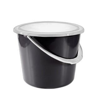 Stable bucket with lid Horze