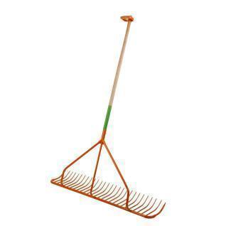 Wide rake with handle Kerbl