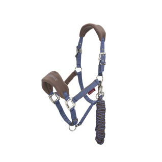 Halter and lead rope set for horse LeMieux Vogue