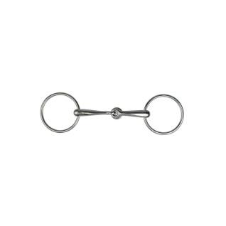 Two-ring snaffle bit in stainless steel Metalab
