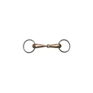 Two-ring snaffle bit copper horse Metalab