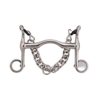 Bridle bit for horses with short branches Metalab