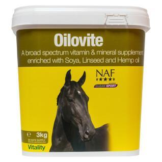 Beauty supplements for horses NAF Oilovite