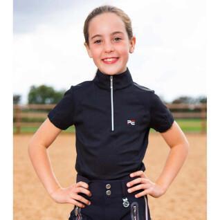 Technical riding shirt for girls Premier Equine Mini Remisa