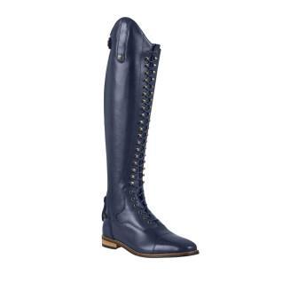 Riding boots with laces leather woman Premier Equine Maurizia Regular