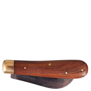 Riding knife with wooden handle Premiere