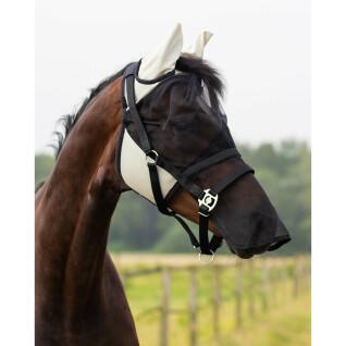Anti-fly mask with detachable nose flap QHP