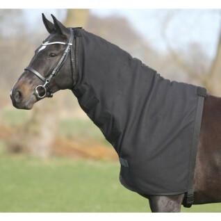 Fleece horse blanket with straps QHP