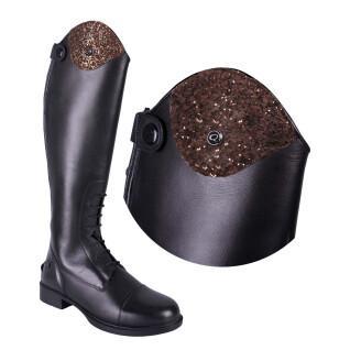 Exchangeable tops for riding boots QHP Romy Sparkle