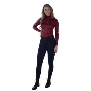 Full grip riding pants for women QHP Carrie