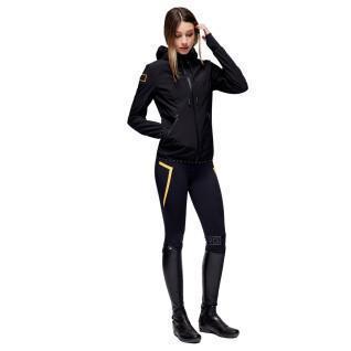 Waterproof riding hoodie with zip for women RG Italy