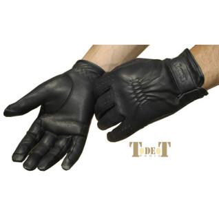 Leather riding gloves T de T