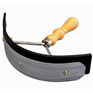 Stainless steel curved heat knife for horses Tattini
