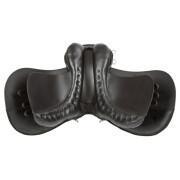 Mixed saddle equipped horse Kerbl