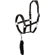 Leather and nylon halter for horses ANKY