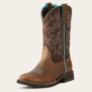 Women's leather western boots Ariat Delilah Round Toe