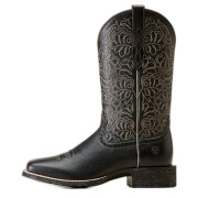 Women's leather western boots Ariat Round Up Remuda