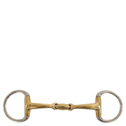Curved olive bit for double-breasted horses BR Equitation Soft Contact