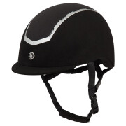 Women's sigma microfiber riding helmet with sequin top BR Equitation VG1