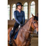 Women's high performance long sleeve riding shirt Cavalliera Rose Gold