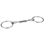 Double stainless steel horse bits Covalliero